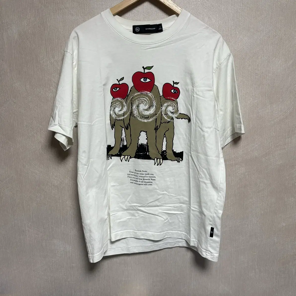 [L] Undercover GU Apple T-Shirt