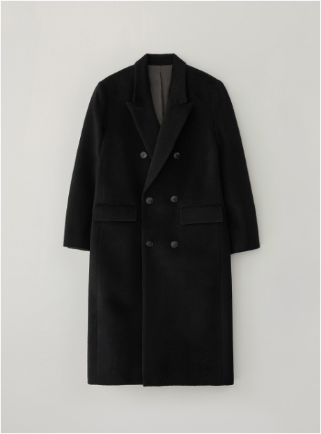 Blank Room / Double Breasted Coat (Black) / 3