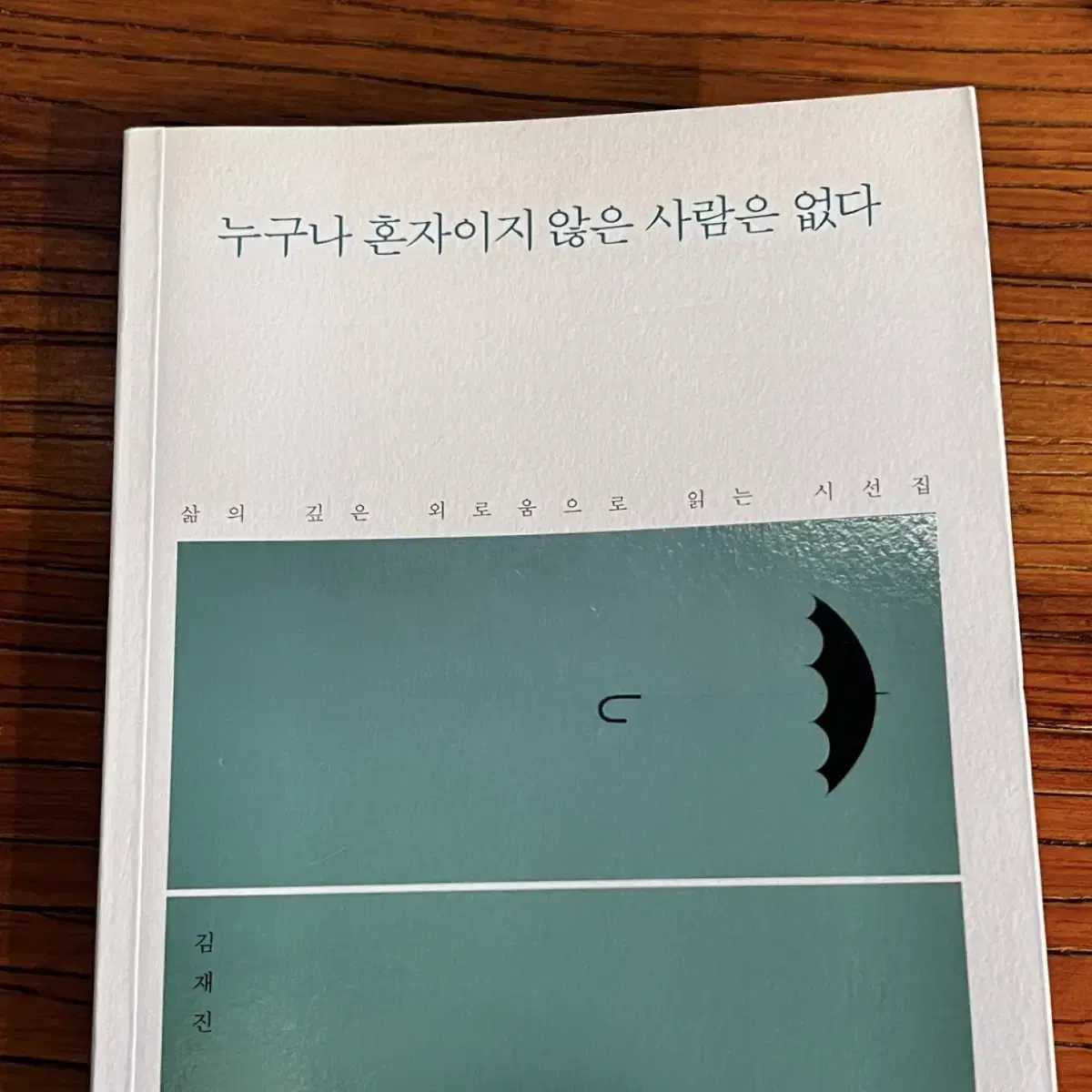 김재진 시집 누구나 혼자이지 않은 사람은 없다