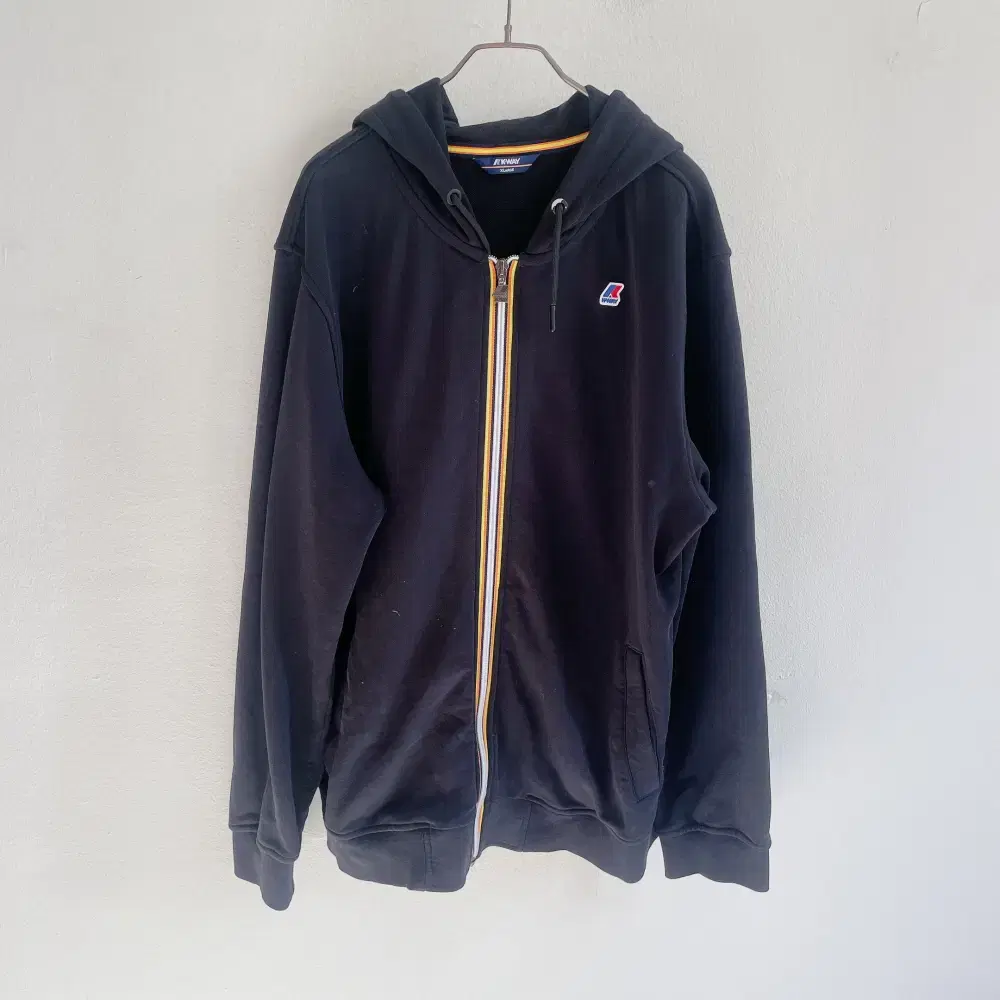 Men's XL) Sewn hoodie zip-up