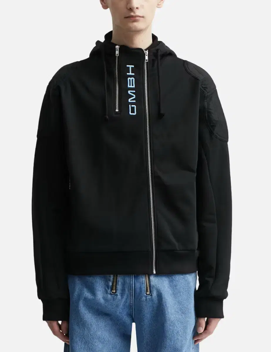 Padded Hood Zip Up Co.