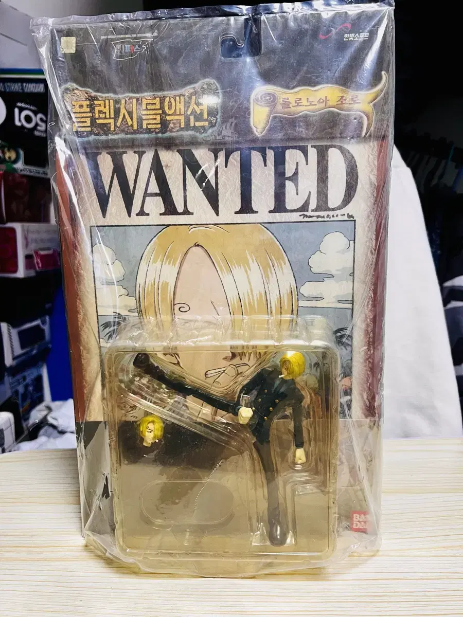 [unsealed] ONEPIECE Flexible Action Figure Sangi (2003)