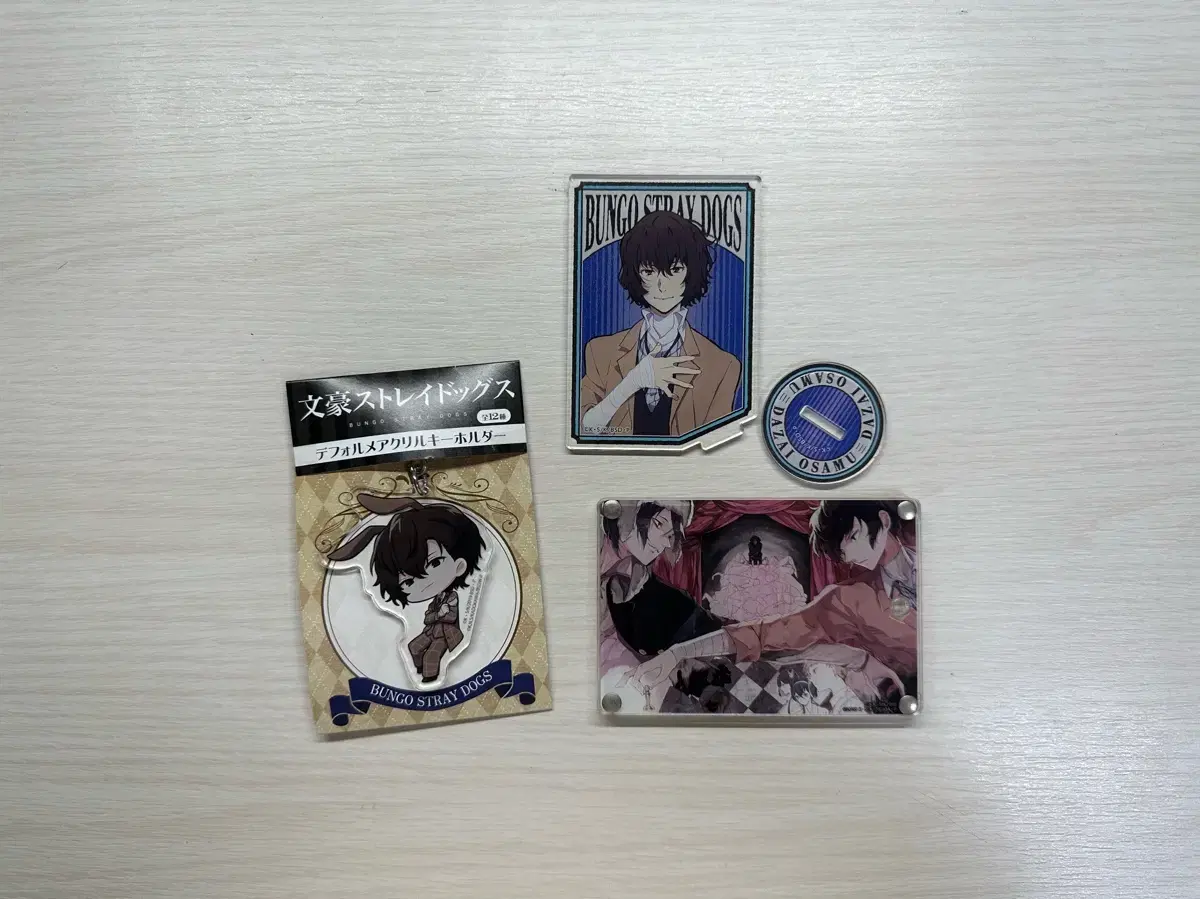 Bulk Dazai Goods acrylic stand keyring Literarytradox