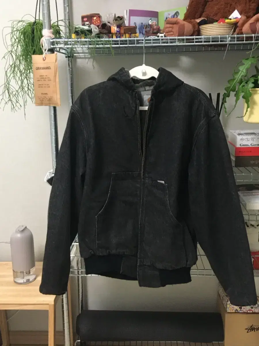 [M] 90s Calhart Active Jacket Black