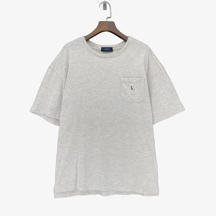 (110) Hedges Men's Gray Pocketed Short Sleeve T-Shirt