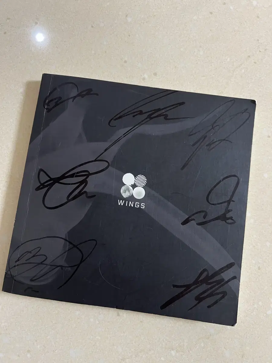 bts bts autograph album wings blood sweat and tears