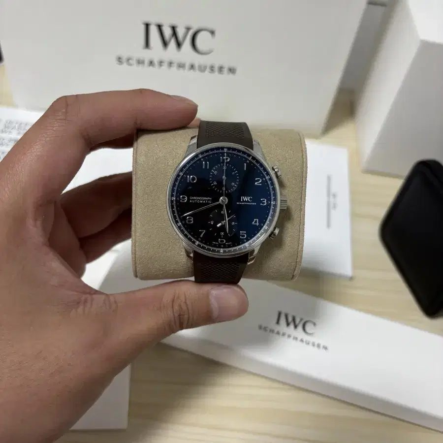 IWC 포르투기저 신형시계 오버홀 완료 풀박 판매 또는 교환