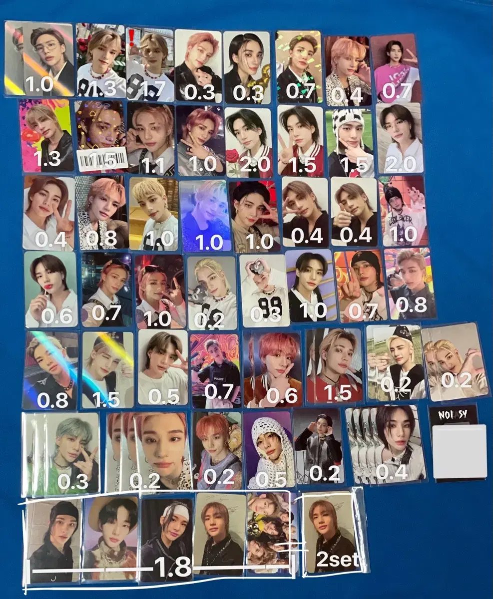 Straykids skz hyunjin Maxident Rockstar unreleased photocard Alpo Photocard