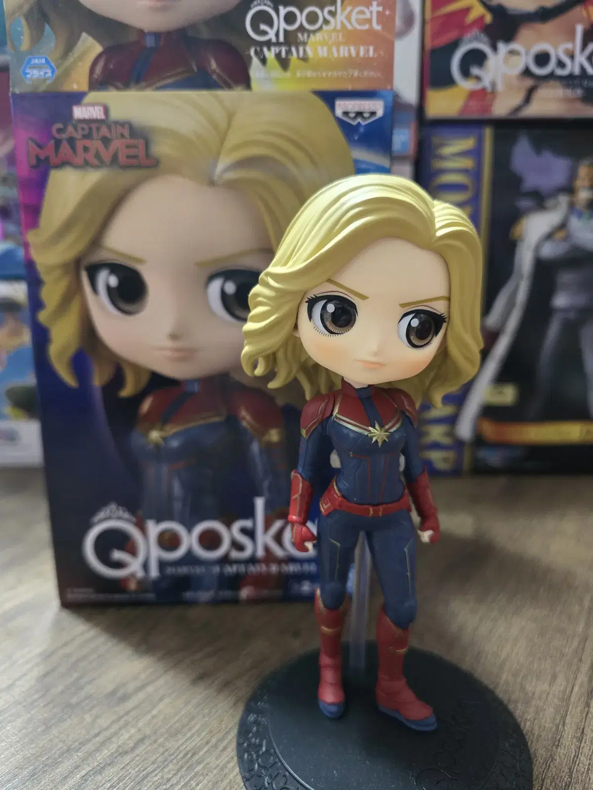 Marvel Figures Collection QForceket Figures Captain Marvel