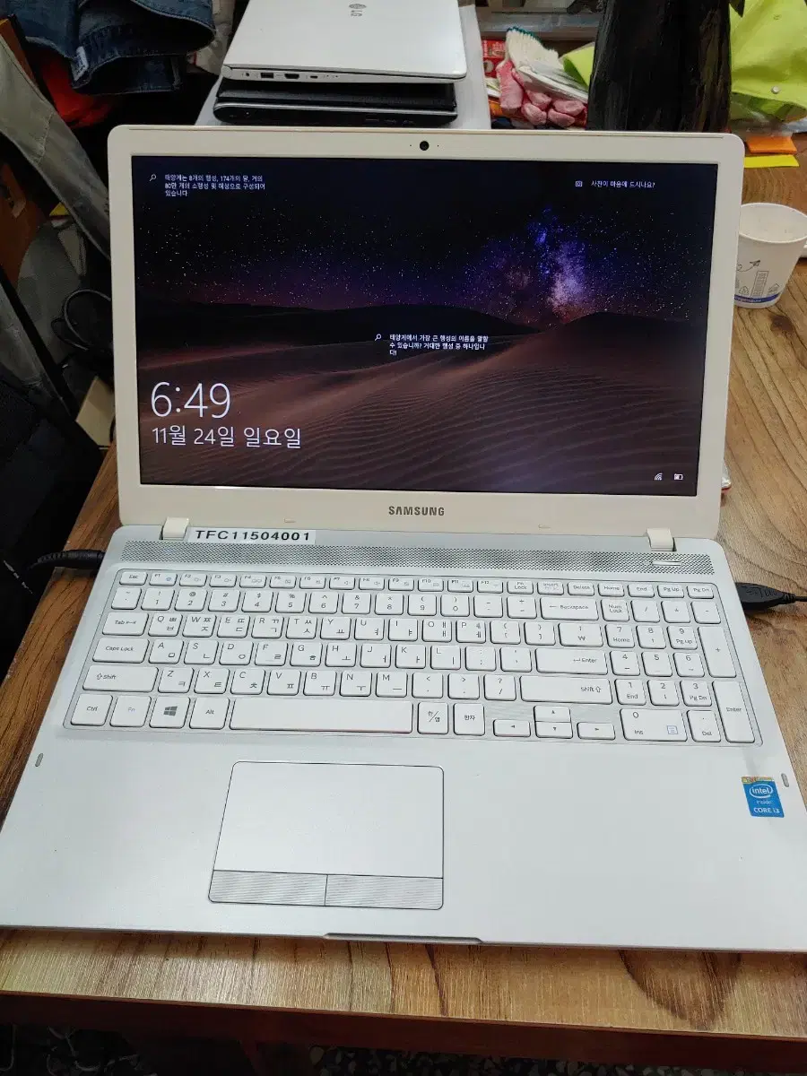 삼성노트북 (nt500r5k)i3. 5세대