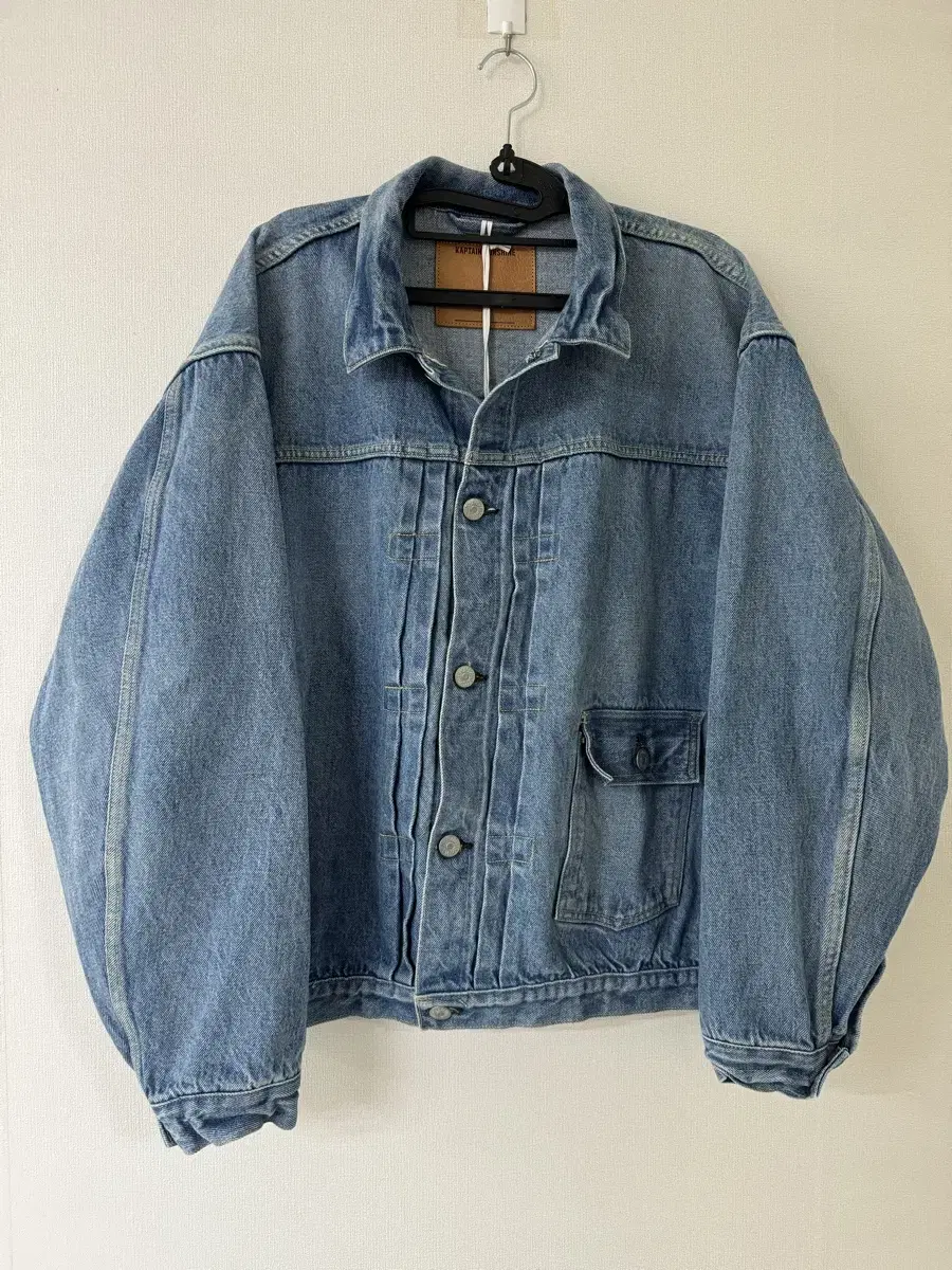 [New] Captain Sunshine Denim Trucker Jacket Size 40