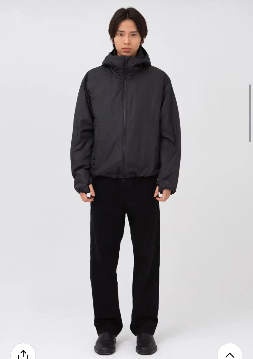 [5] Browne Yard Lightweight Hooded Jacket Rahuja Black Sells