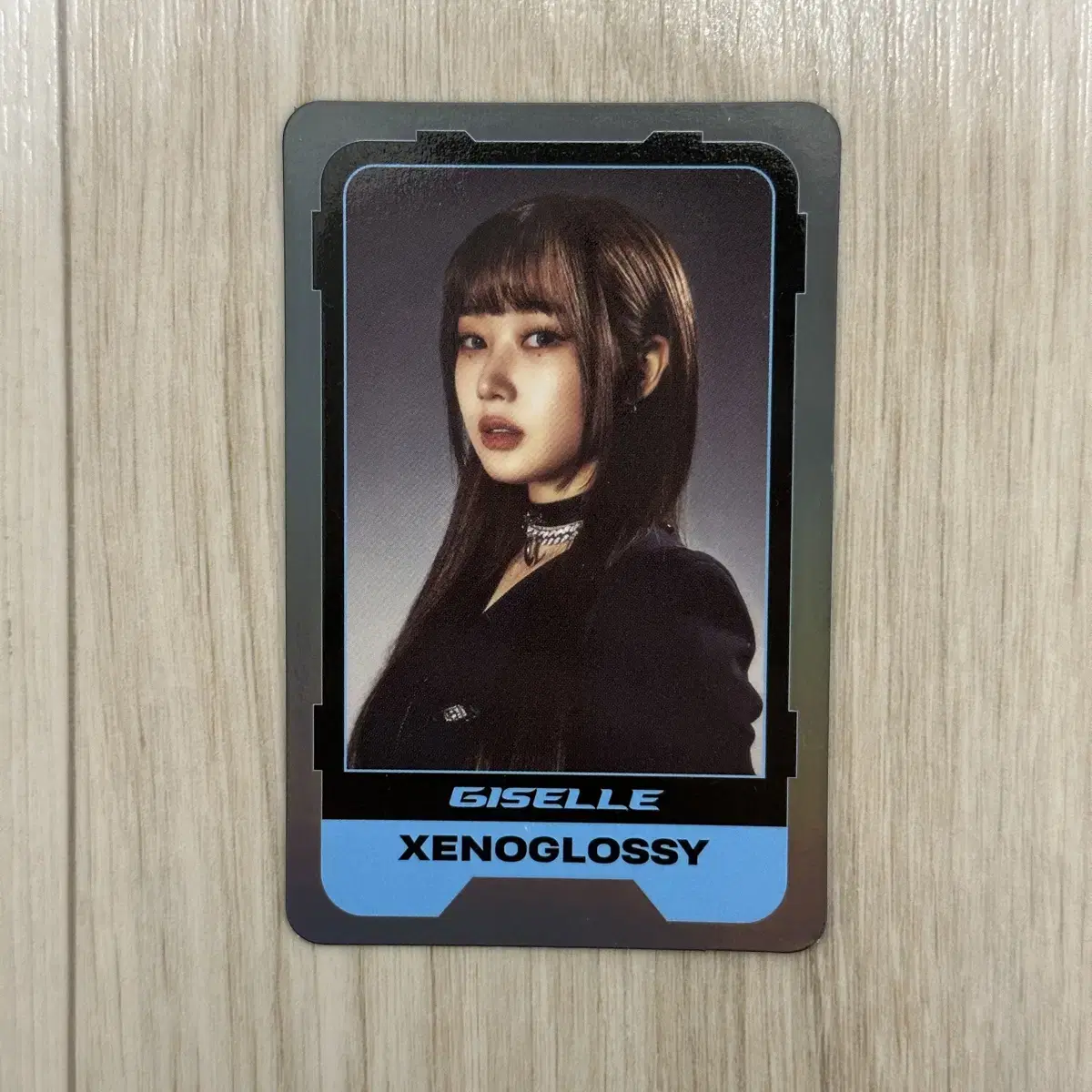 aespa giselle girls photocard