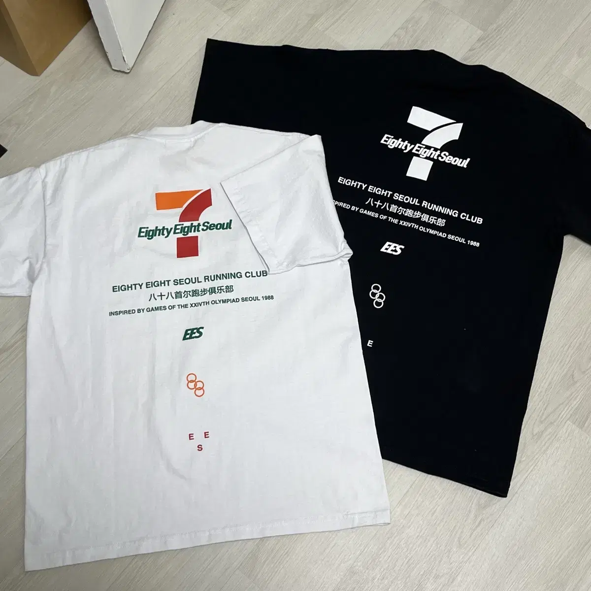 EES 7th Anniversary T-Shirt Black/White (L)