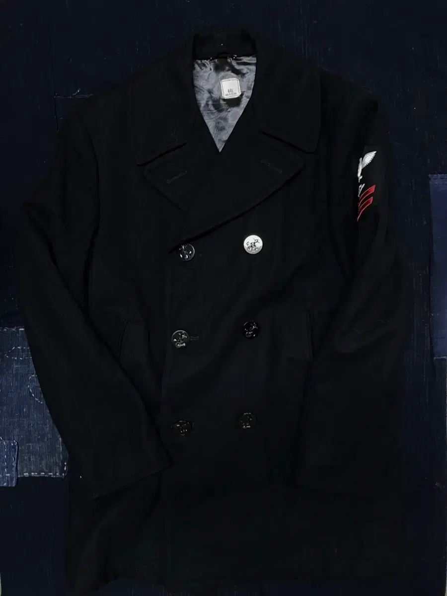 90s USN Peacoat 44L