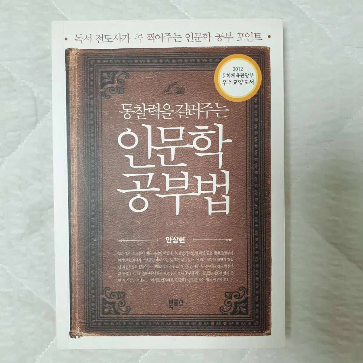 통찰력을 길러주는 인문학 공부법 안상헌