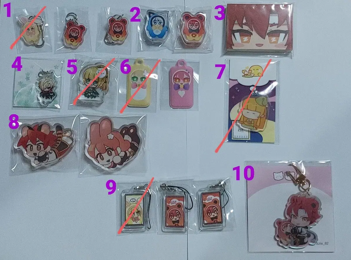 GrandChase Grupo Rufus Ras unofficial goods Disposition