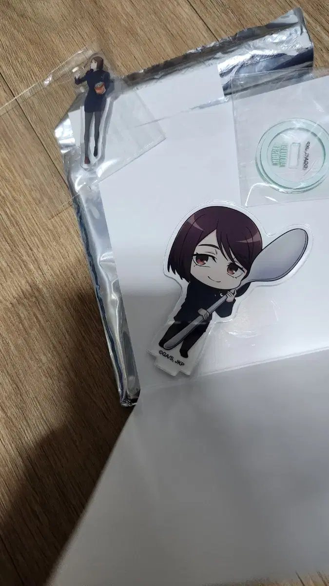 Zuu Spinning Ieri Shoko TohoPre-order benefit Acrylic, Spoon? Acrylic stand