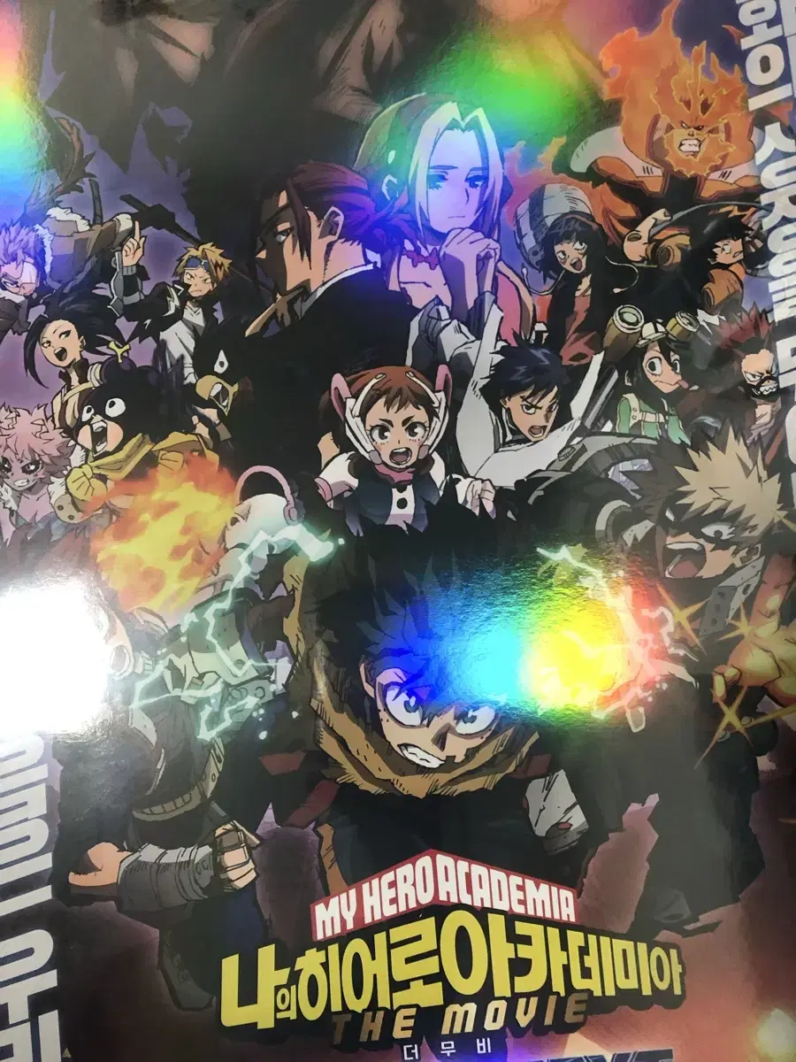 My Hero Academia A3 poster Movie Perks