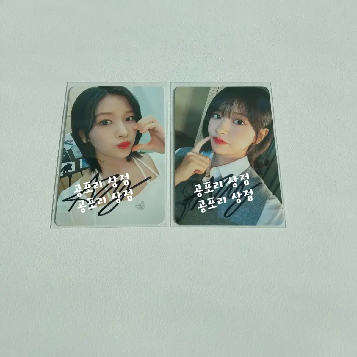 ive sign photocard sign photo card sign polaroid / yujin gaeul ray wonyoung leeseo