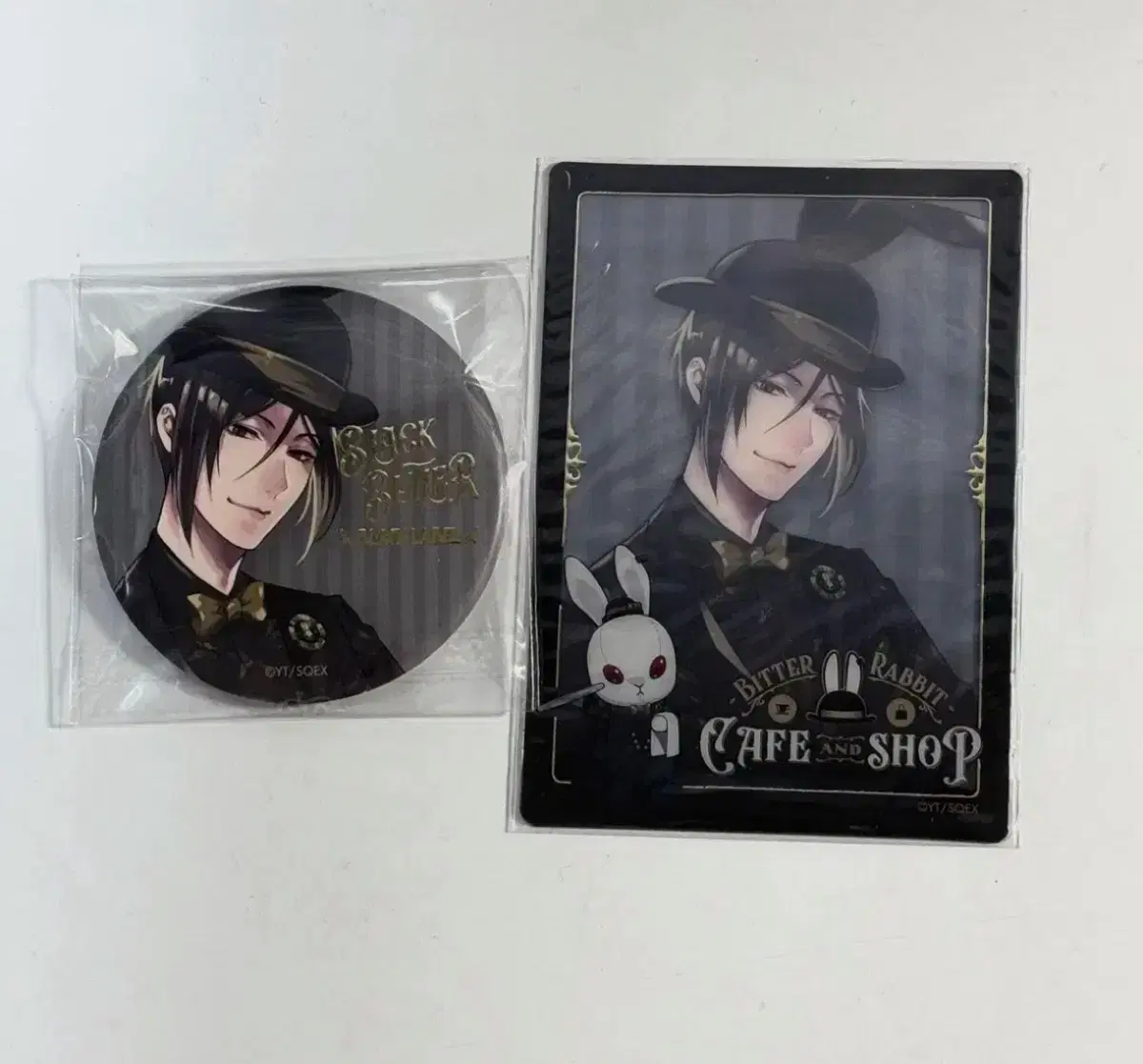 Sebastian the Black Butler Clearcard, Canbadge