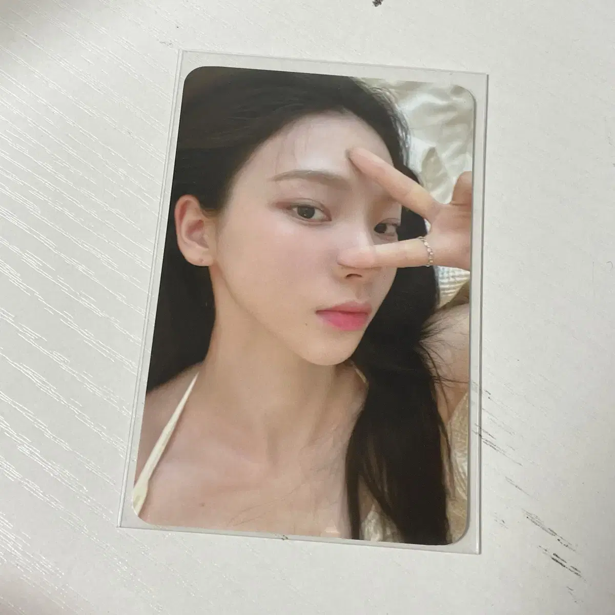 aespa myworld yes24 photocard karina