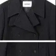 유니폼브릿지 우먼 울 피코트 wool pea coat 챠콜