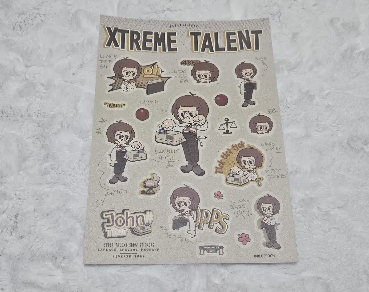 Rebirth 1999 zone Tito XTREME TALENT sticker