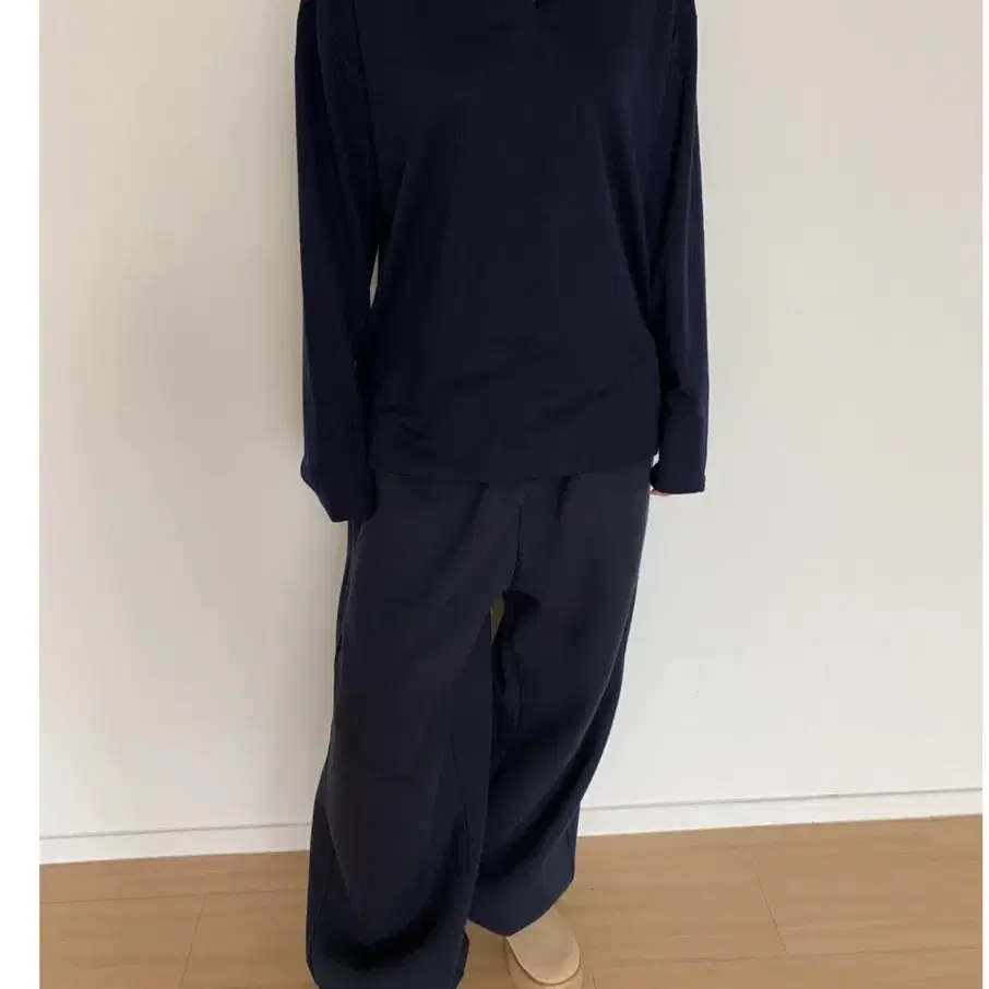 플라시드 stable jogger pants 조거 팬츠 Navy