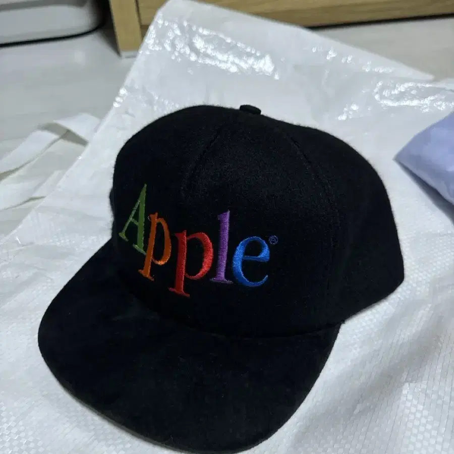 90s apple 애플 모자