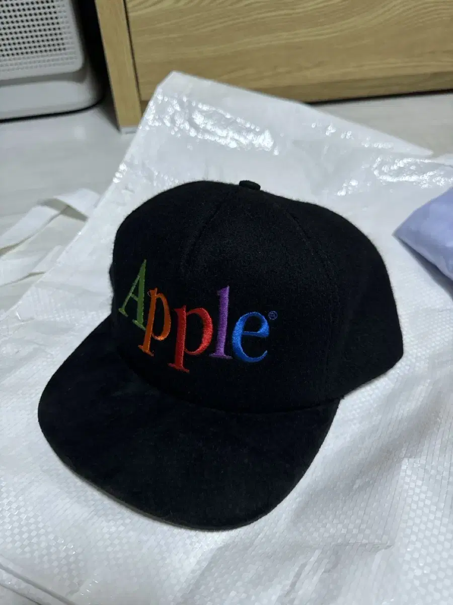 90s apple 애플 모자