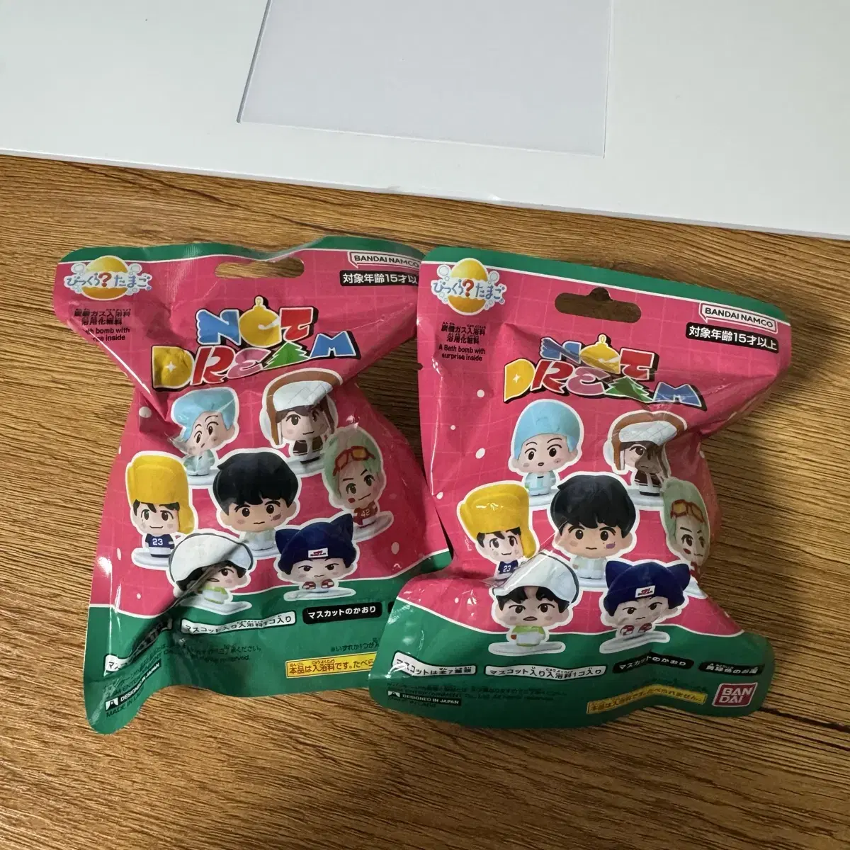 NCT Dream Candy Bath Bomb mark jeno sealed NCT DREAM