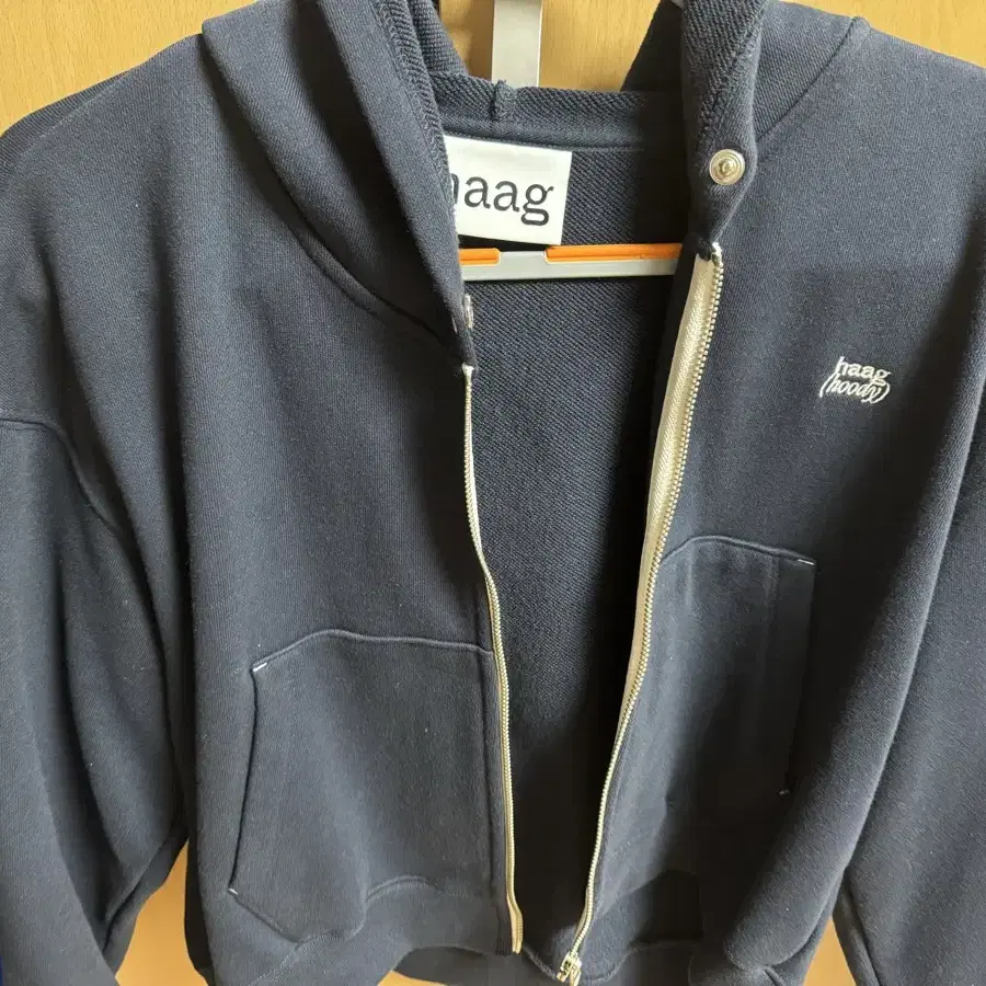 haag a zip-up hoody navy 헤이그 후드집업 네이비