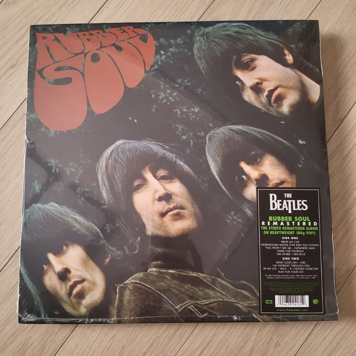 The Beatles 비틀즈 Rubber Soul 오리지날 아트웍 LP