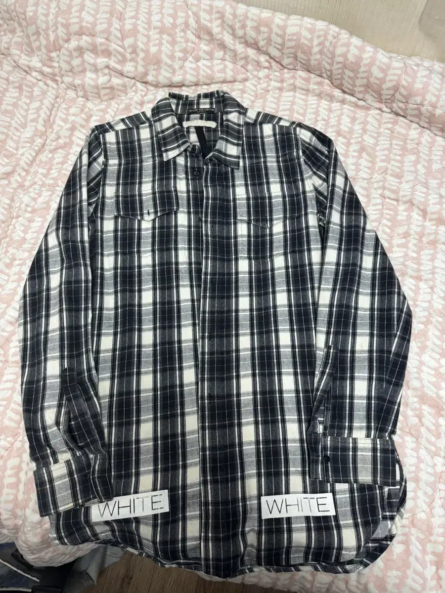 Off-white check shirt 95-100