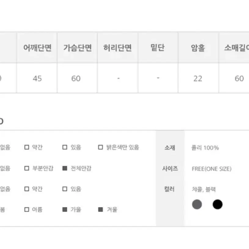 애니원모어 레이브 떡볶이 숏 더플 박시 코트 자켓 블랙