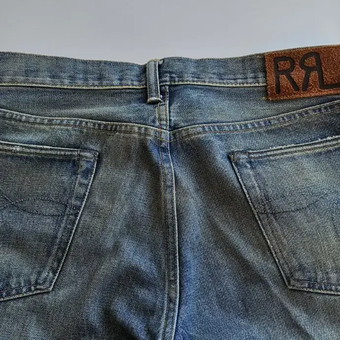 RRL 슬림핏 빈티지 워싱 32x32 제패니즈 셀비지 데님