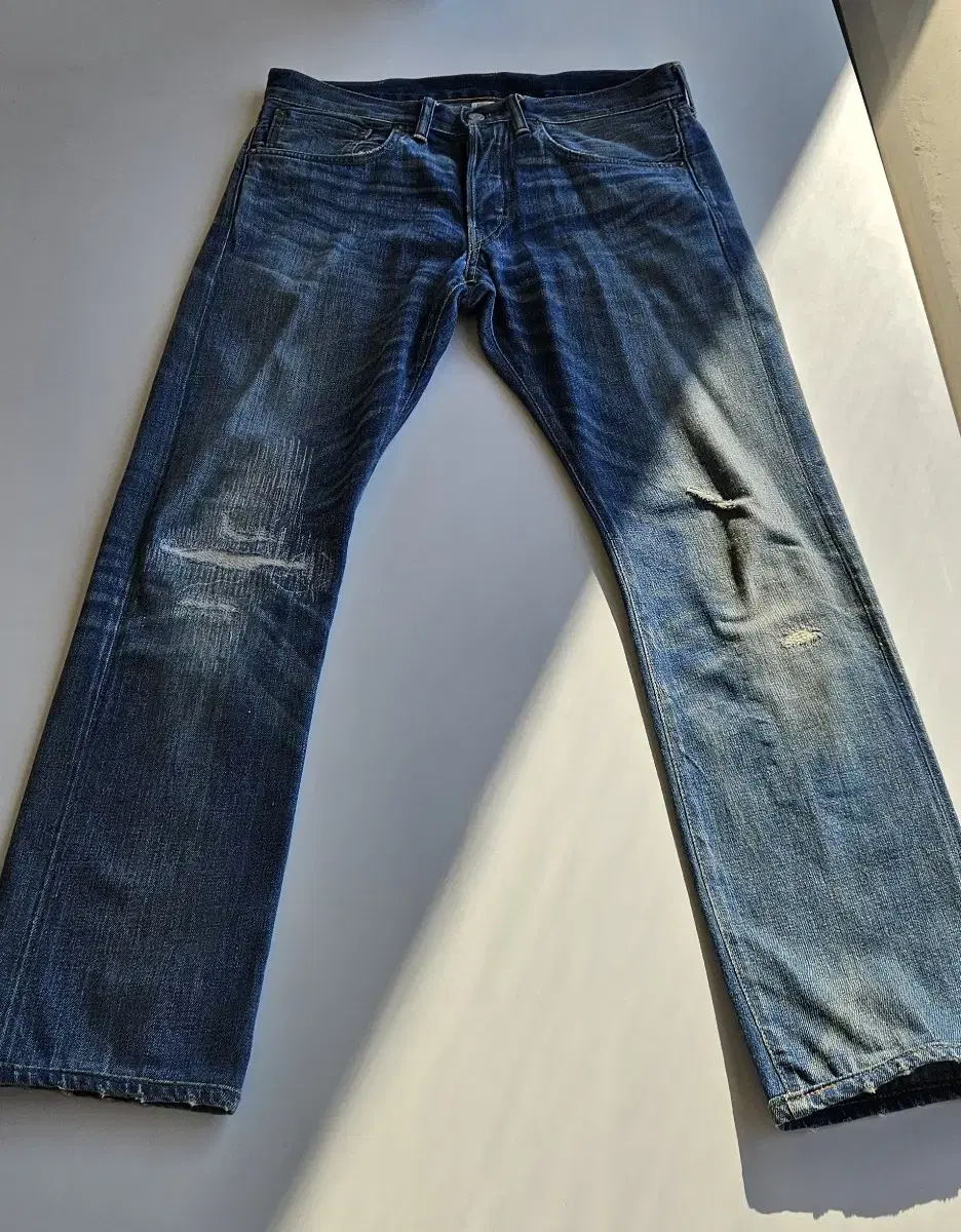 RRL Slim Fit Vintage Wash 32x32 Japanese Silvige Denim