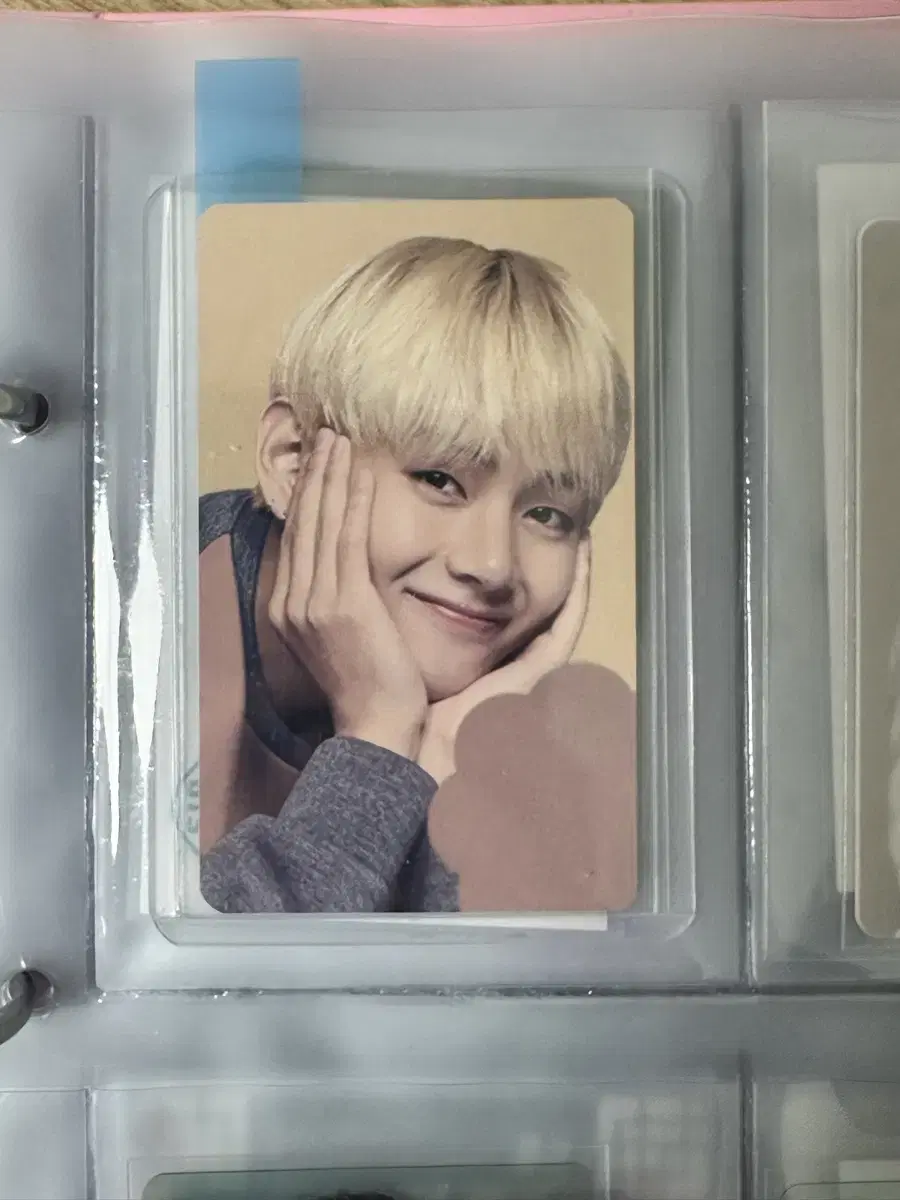 bangtan cloud vari taehyung v photocard