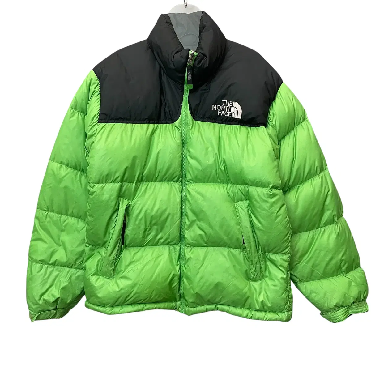 The North Face Green Black Duck Down Puffer Jumper 90