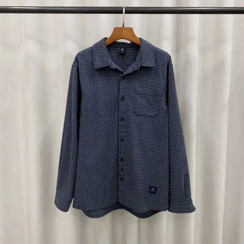 Millet Golf Casual Check Long Sleeve Shirt 105 S04110