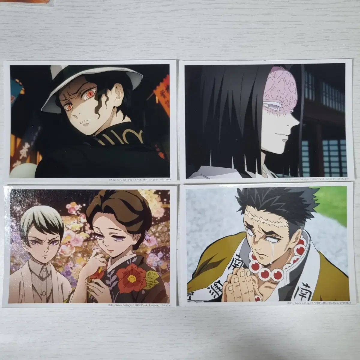 Demon Slayer Earblade Muzan Kagaya Tamayo postcard in bulk