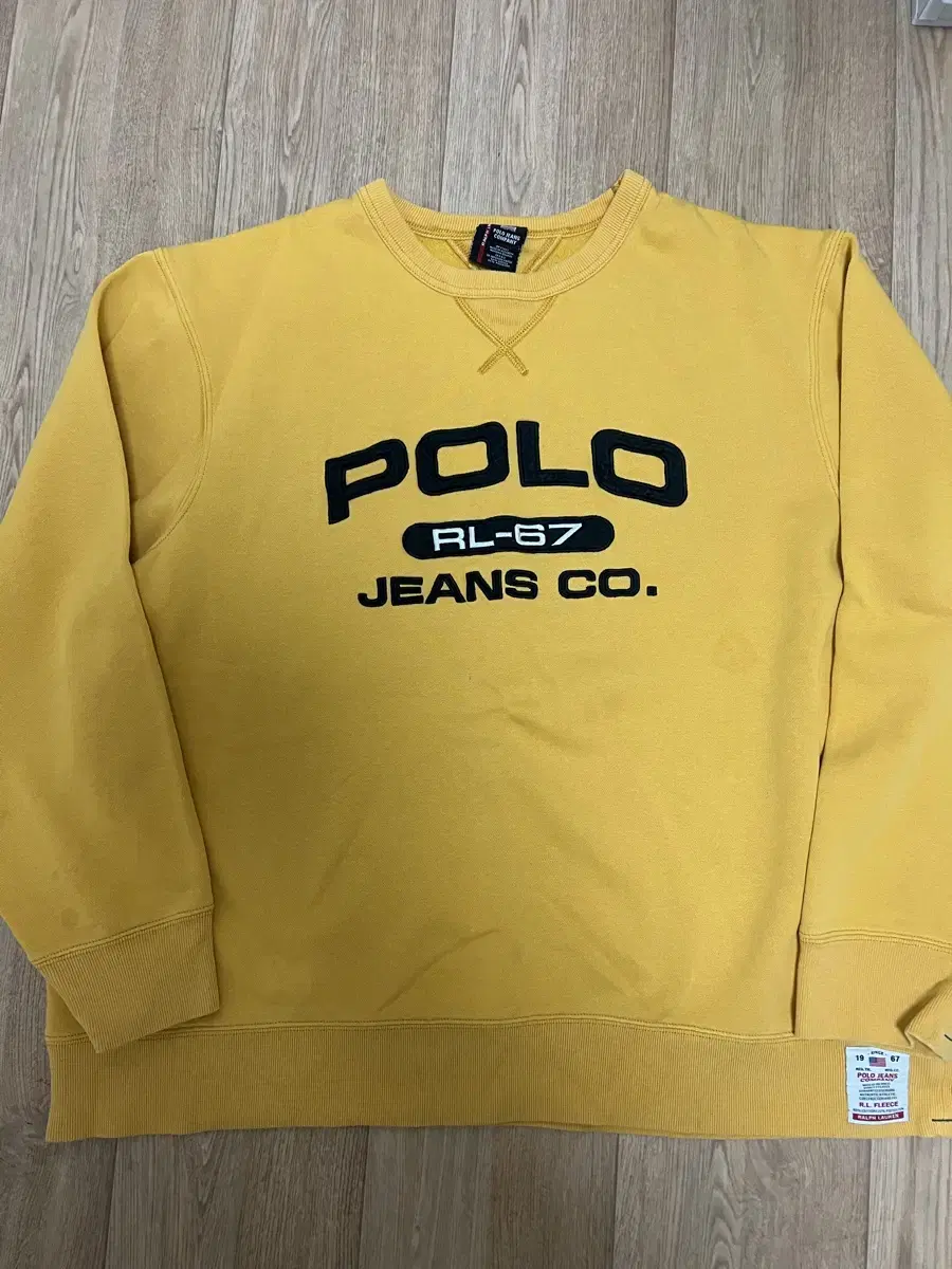 Old Polo Brushed Man-to-Man Xtra-Large