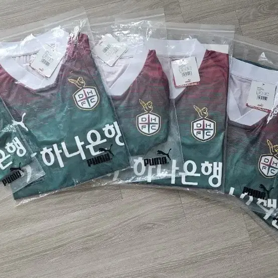 24시즌, 대전하나시티즌 홈유니폼 4장(2XL,L 판매완료)