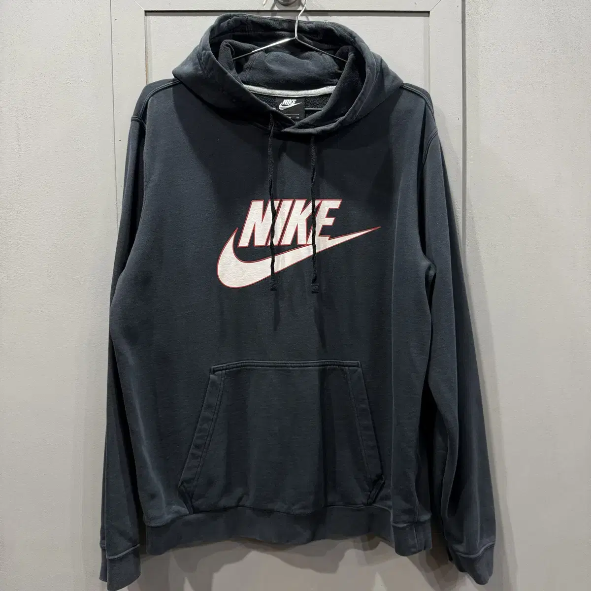 XL Nike Big Logo Brushed Hoodie