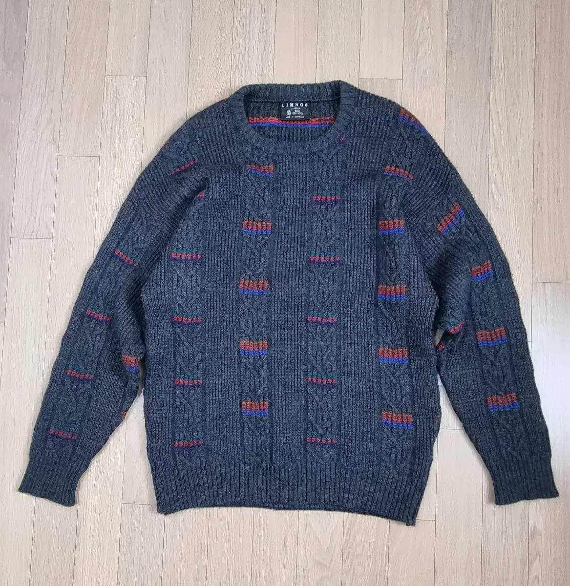 Limnos 100% Pure Wool Knit L(100) _ Men