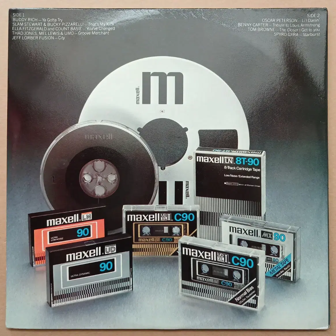 LP the maxell jazz ll sampler v.a