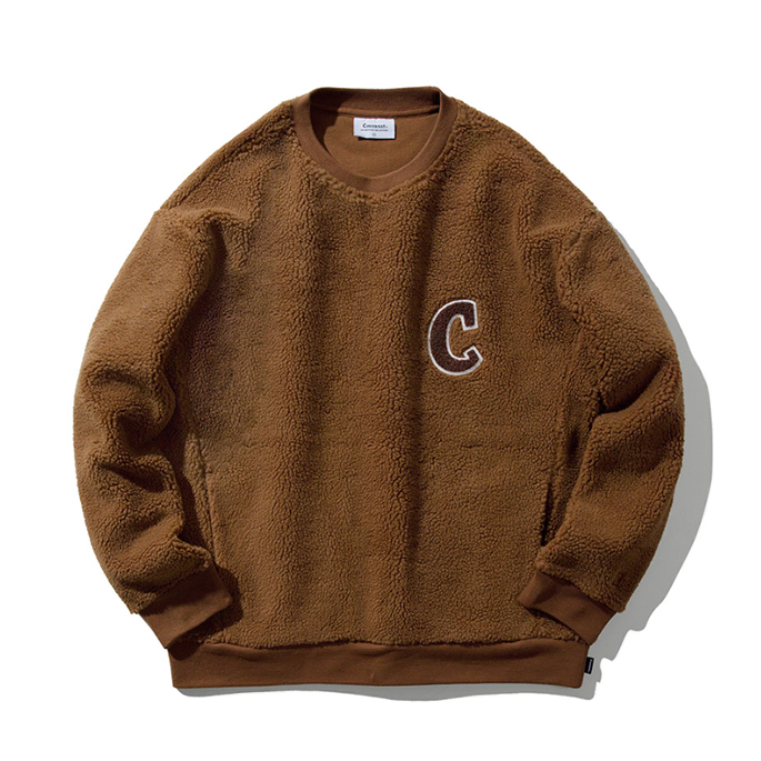 XL) Covernat Boa C Logo Crewneck Sweatshirt