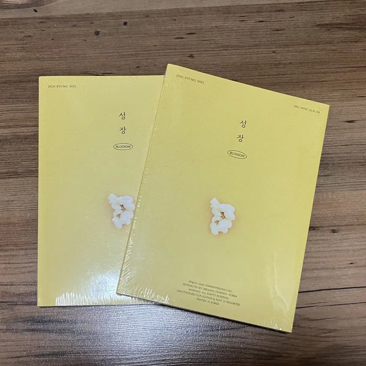 (Unsealed) do kyungsoo Volume 3 Growth Popcorn Version album exo D.O.