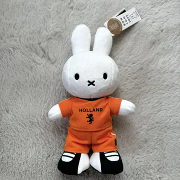 [새상품 택 포함] 미피 네덜란드 국가대표 유니폼 봉제 인형
